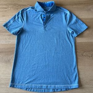 Lululemon Blue Golf Polo
